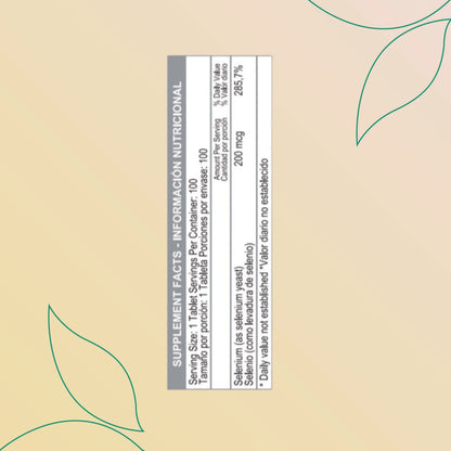 Selenium 200Mcg (Selenium Yeast) - Healthy america