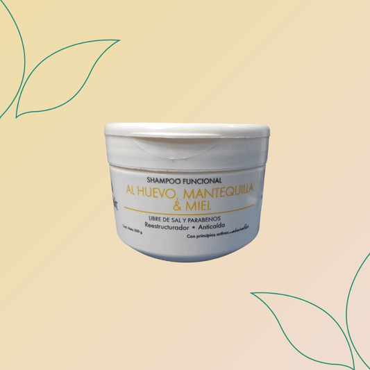 Shampoo Al Huevo Mantequilla Miel