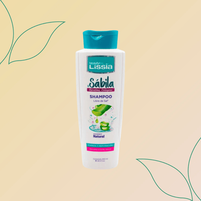 Shampoo Keratina, Colágeno y Sábila