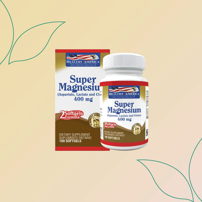 Super Magnesium Formula 400 Mg healthy america