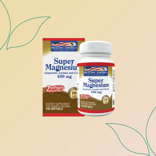 Super Magnesium Formula 400 Mg healthy america