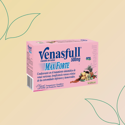 Venasfull Max Forte Castaño de Indias 500mg
