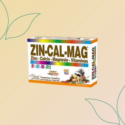 Zin-Cal-Mag Zinc + Calcio + Magnesio