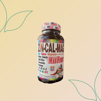 Zin-Cal-Mag Zinc + Calcio + Magnesio